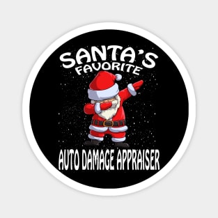 Santas Favorite Auto Damage Appraiser Christmas Magnet